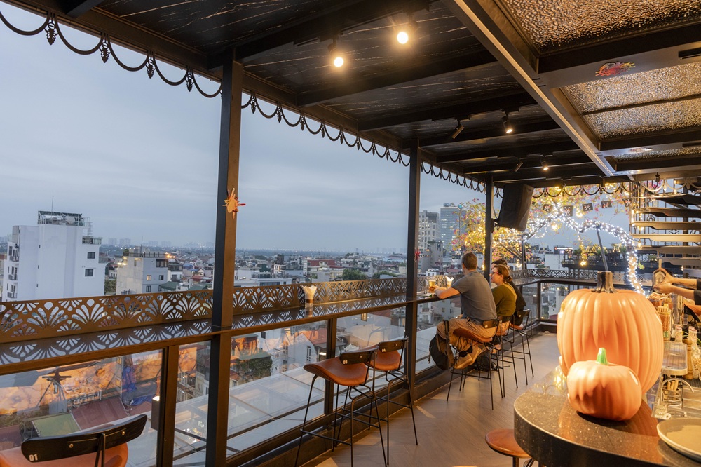 Chill at Ruby Sky Bar
